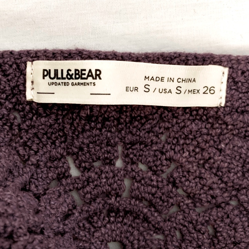 Pull & Bear Crochet Halter Top - Picture 3 of 5